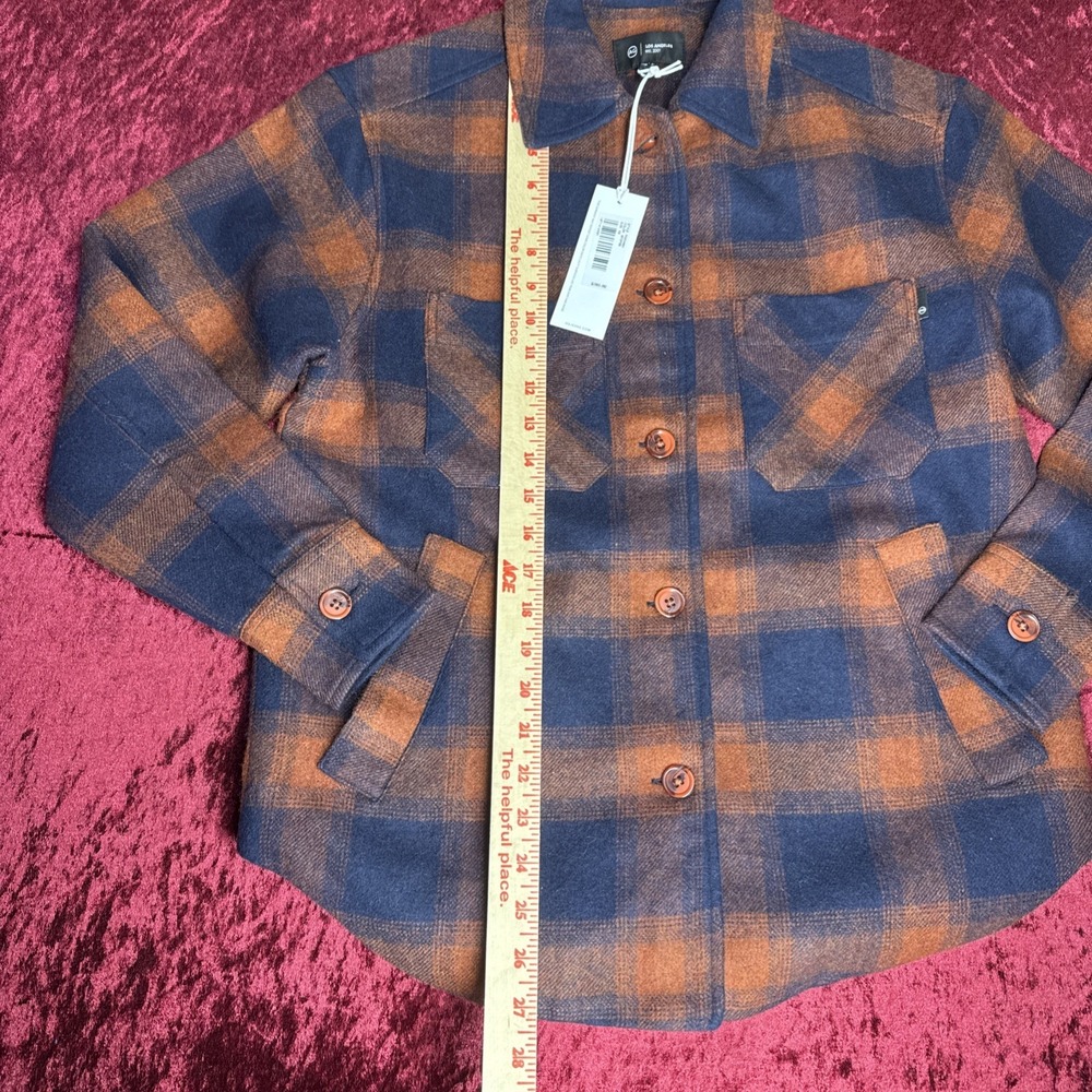 AG Adriano‎ Goldschmied Men's Barn Coat Size XS Chore Jacket Buttonup Pockets - Picture 8 of 12